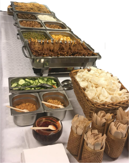 Indisch feest te boeken bij www.kwekel-evenementen.nl